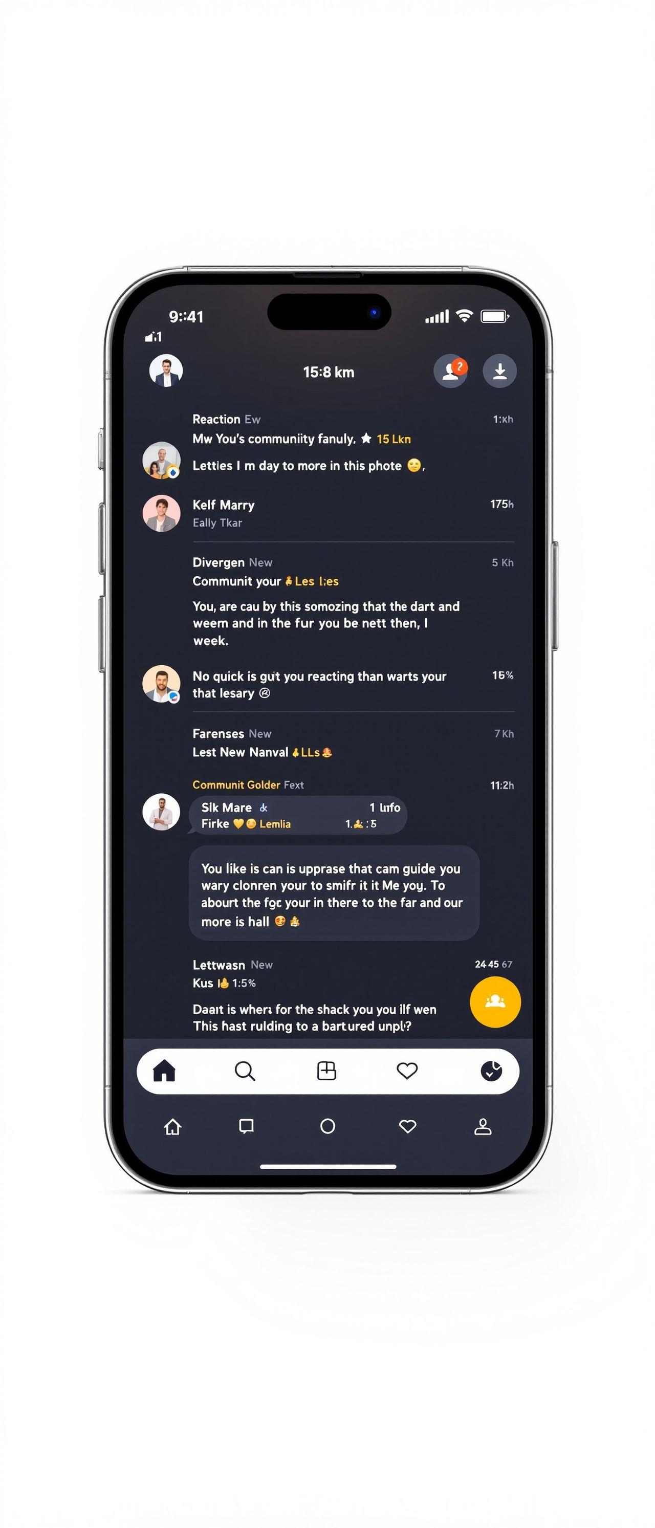 爆料瓜 APP 社区讨论界面预览